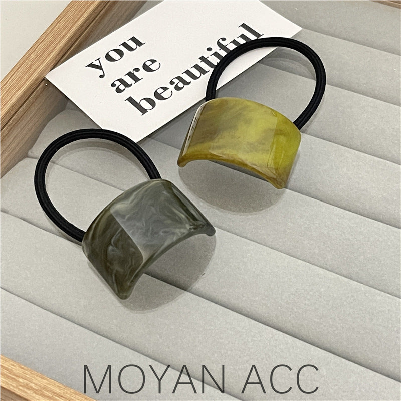 Wholesale Maillard's Simple Temperament Is Tied with A Ponytail and A High-end Head Rope